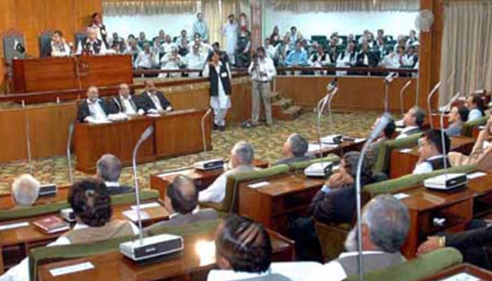 آزاد کشمیر کابینہ کے 15 اراکین نے حلف اٹھا لیا