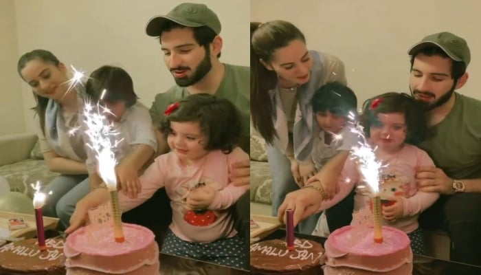 Aiman, Muneeb celebrate daughter Amal’s second birthday with lavish party 