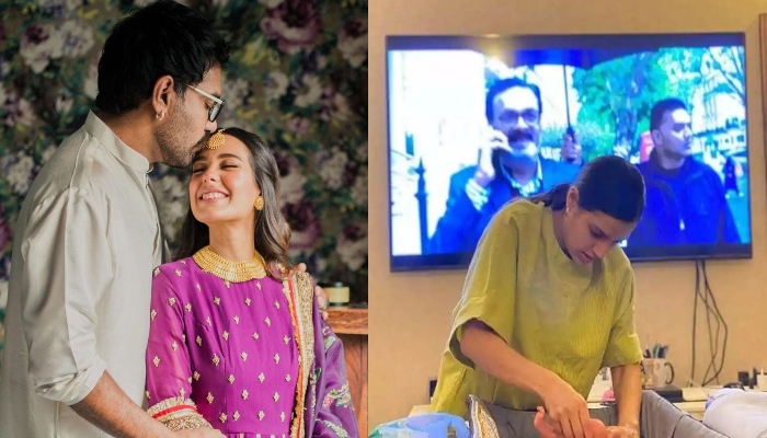 ‘Never judge a mother,’ Yasir Hussain shares Iqra’s video of singing ‘Baby Shark’ to Kabir