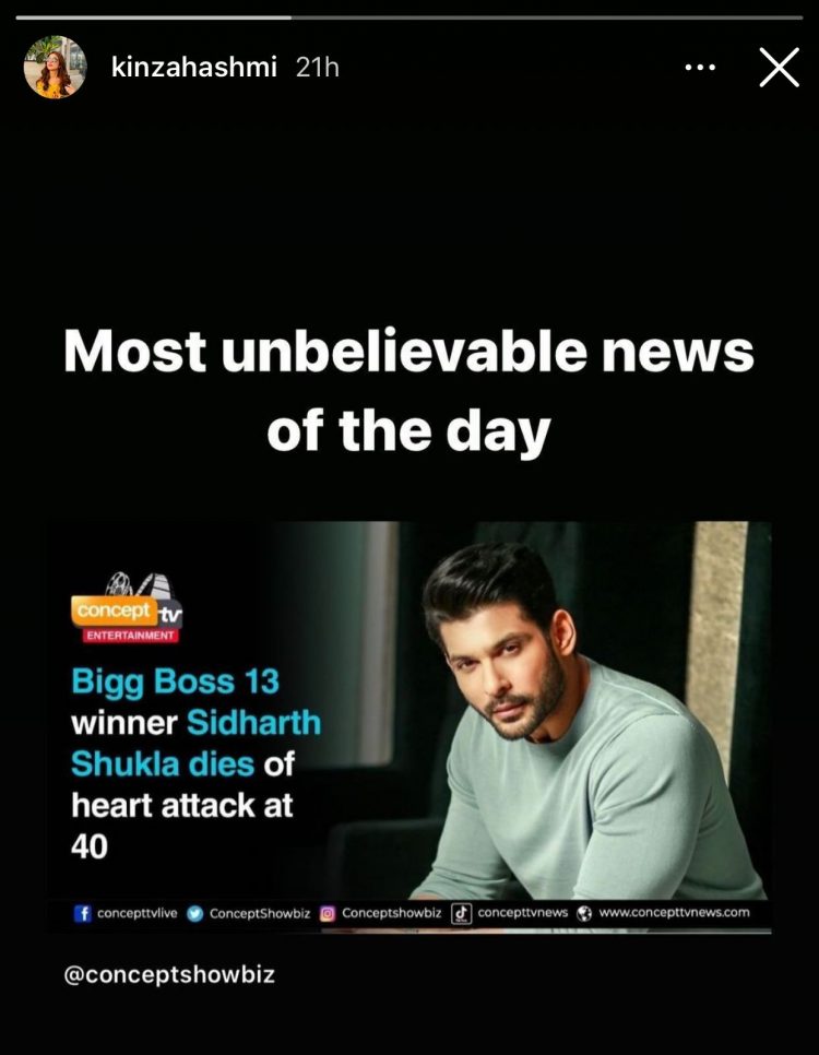 Pakistani celebs express grief over the untimely demise of Bollywood’s Sidharth Shukla