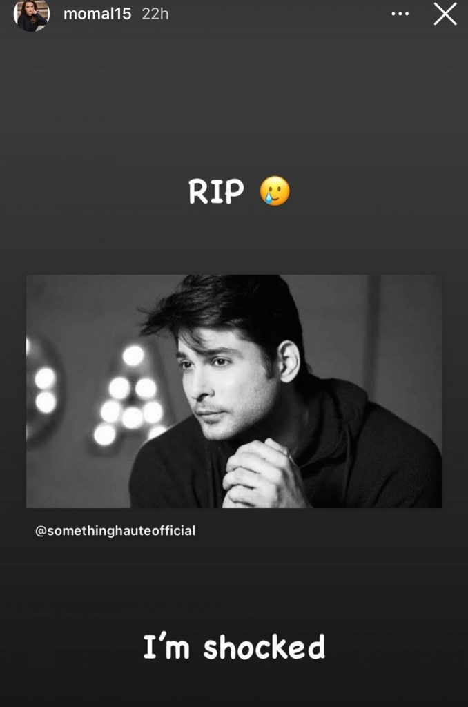 Pakistani celebs express grief over the untimely demise of Bollywood’s Sidharth Shukla