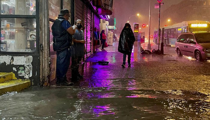 امریکا میں طوفان اور بارش سے ہلاکتیں 45 ہوگئیں