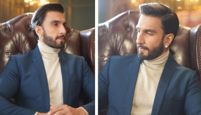 Ranveer Singh looks suave as he suits up for his latest photoshoot