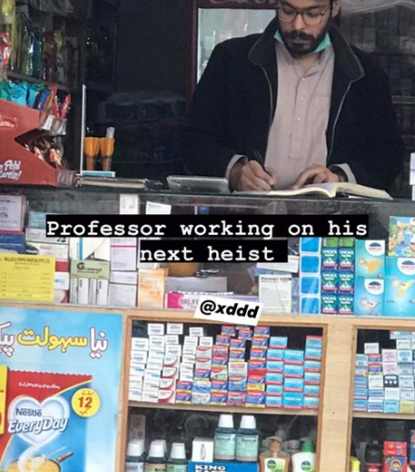 'Money Heist' fans spot Professor's doppelganger in Pakistan