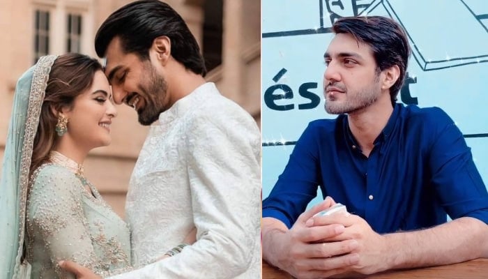 Newlyweds Minal Khan, Ahsan Mohsin share a glimpse of their first ‘post wedding lunch date’