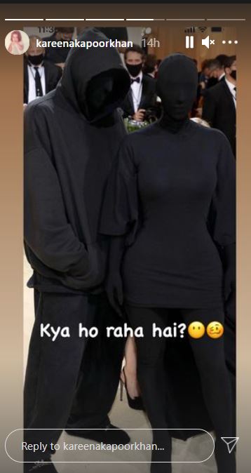 Kareena Kapoor confused by Kim Kardashian's all-black Met Gala look