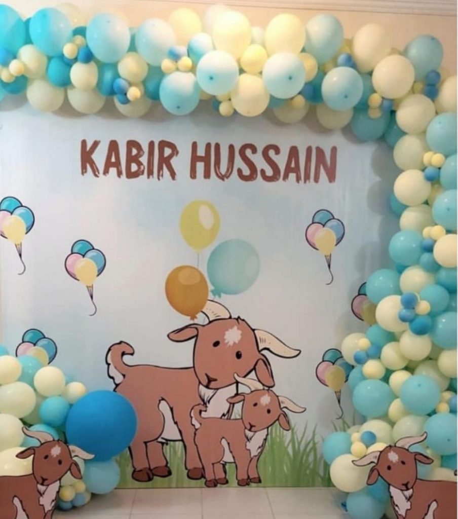 Iqra Aziz and Yasir Hussain celebrate ‘Aqiqah’ of son Kabir Hussain