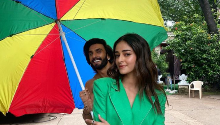 Ananya Pandey shares adorable photo with fans ft. bestie Ranveer Singh