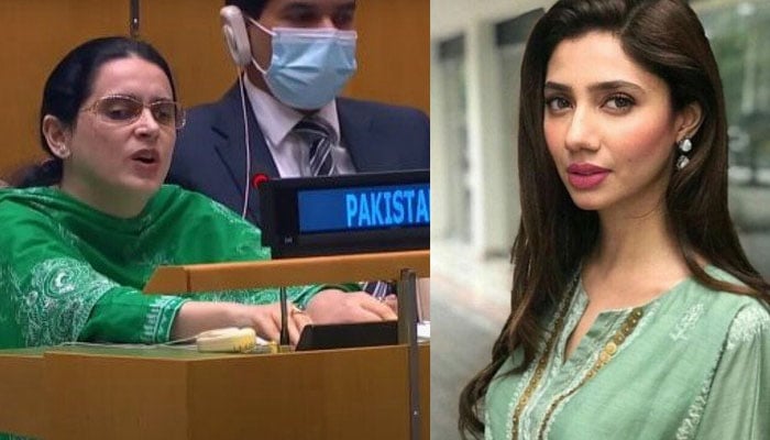 ماہرہ خان نابینا پاکستانی سفارتکار صائمہ سلیم کی معترف