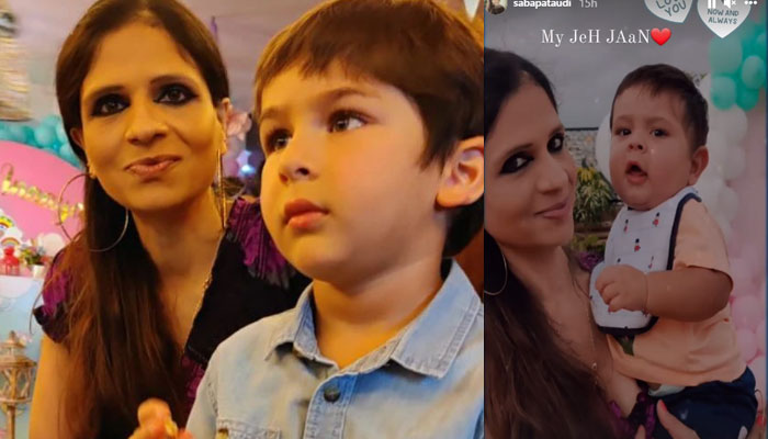 Saba Ali Khan shares first photo with Jeh: 'My Jeh Jaan'