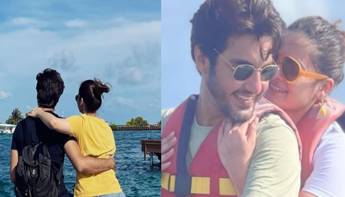 Minal Khan, Ahsan Mohsin Ikram share PDA-pack snaps from their honeymoon