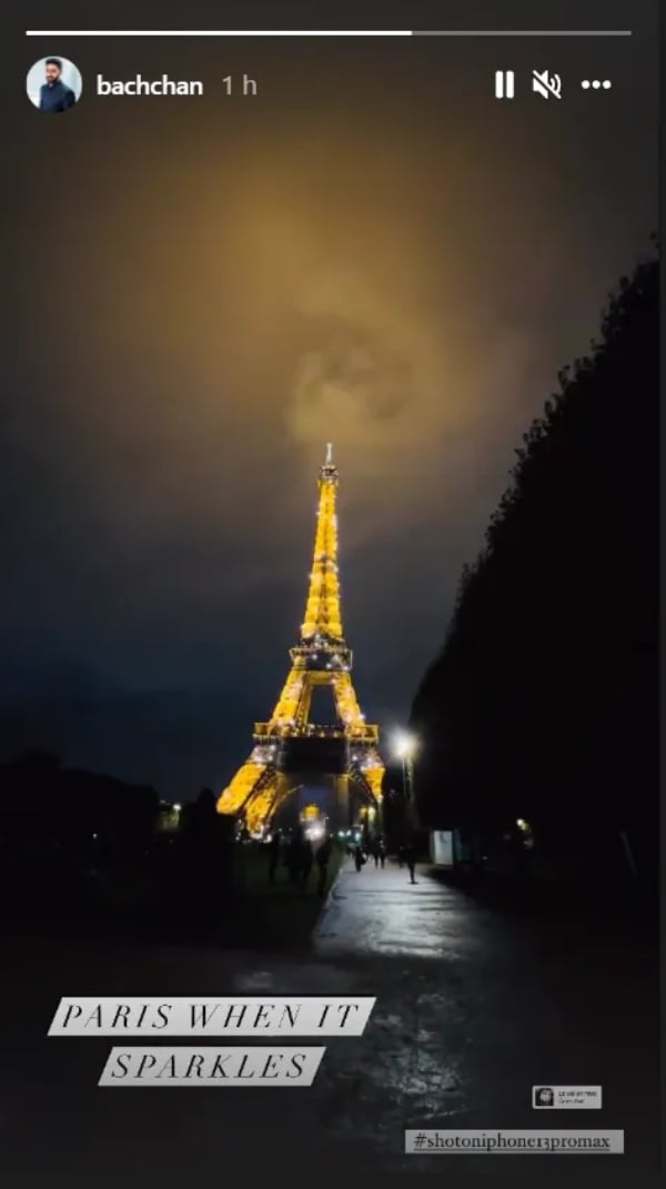 Aishwarya Rai, Abhishek Bachchan share glimpse of their holiday in Paris with Aaradhya 