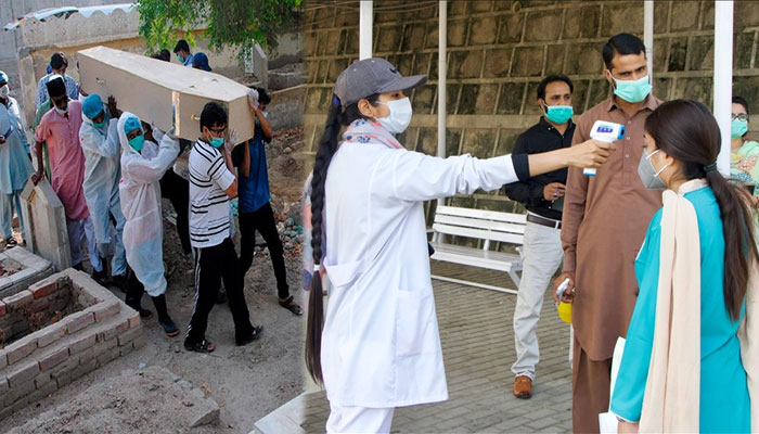 پاکستان میں کورونا وائرس سے مزید 54 اموات