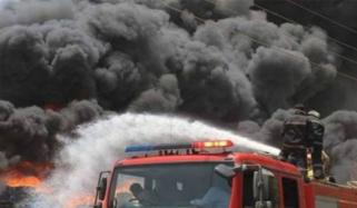 ملتان کی کاٹن فیکٹری میں آتشزدگی