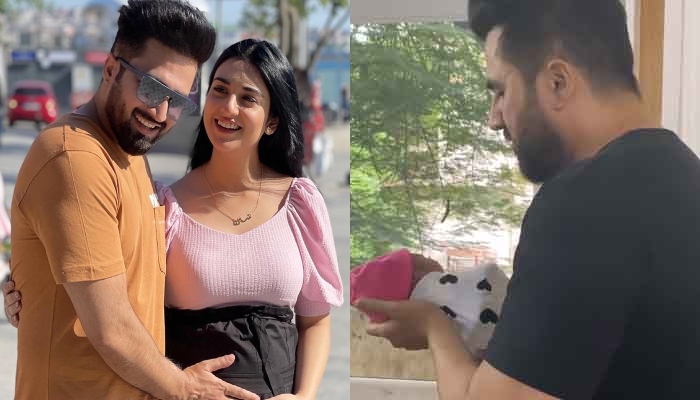 Sarah Khan shares first video of her newly-born daughter