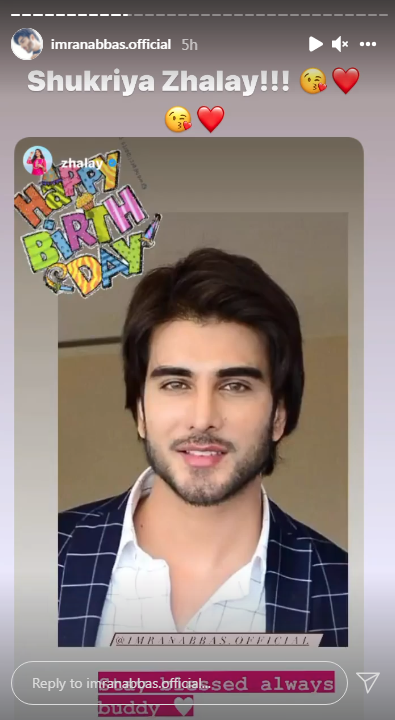 Imran Abbas receives love from his fellow co-stars on his birthday