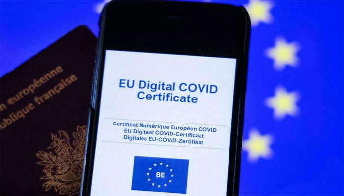 یورپی یونین میں 591 ملین کوویڈ ڈیجیٹل سرٹیفکیٹ جاری