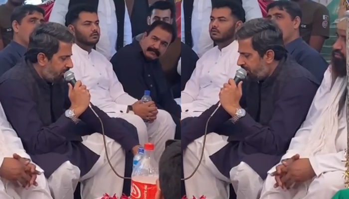 فیاض الحسن چوہان نے نعت پڑھتے ویڈیو شیئر کردی