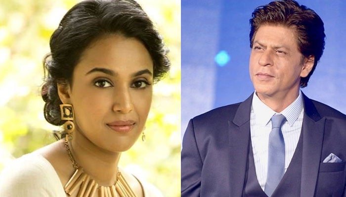 شاہ رخ خان نے ذاتی طور پر مجھے مُتاثر کیا ہے: سوارا بھاسکر