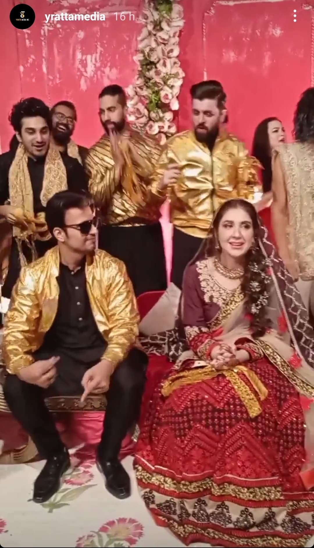 Usman Mukhtar sets stage on fire with his killer dance moves on his Mehendi ceremony 
