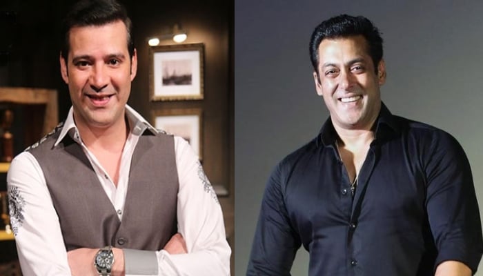 Moammar Rana shares unseen photo with Salman Khan before India-Pakistan match