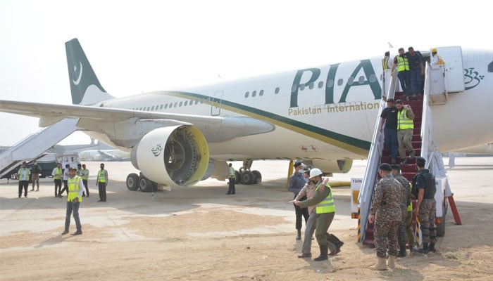 کراچی ایئرپورٹ پر سی اے اے کی ایمرجنسی مشق