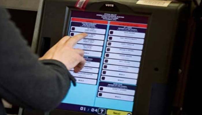 ووٹنگ مشین کے استعمال میں سنگین مسئلہ درپیش