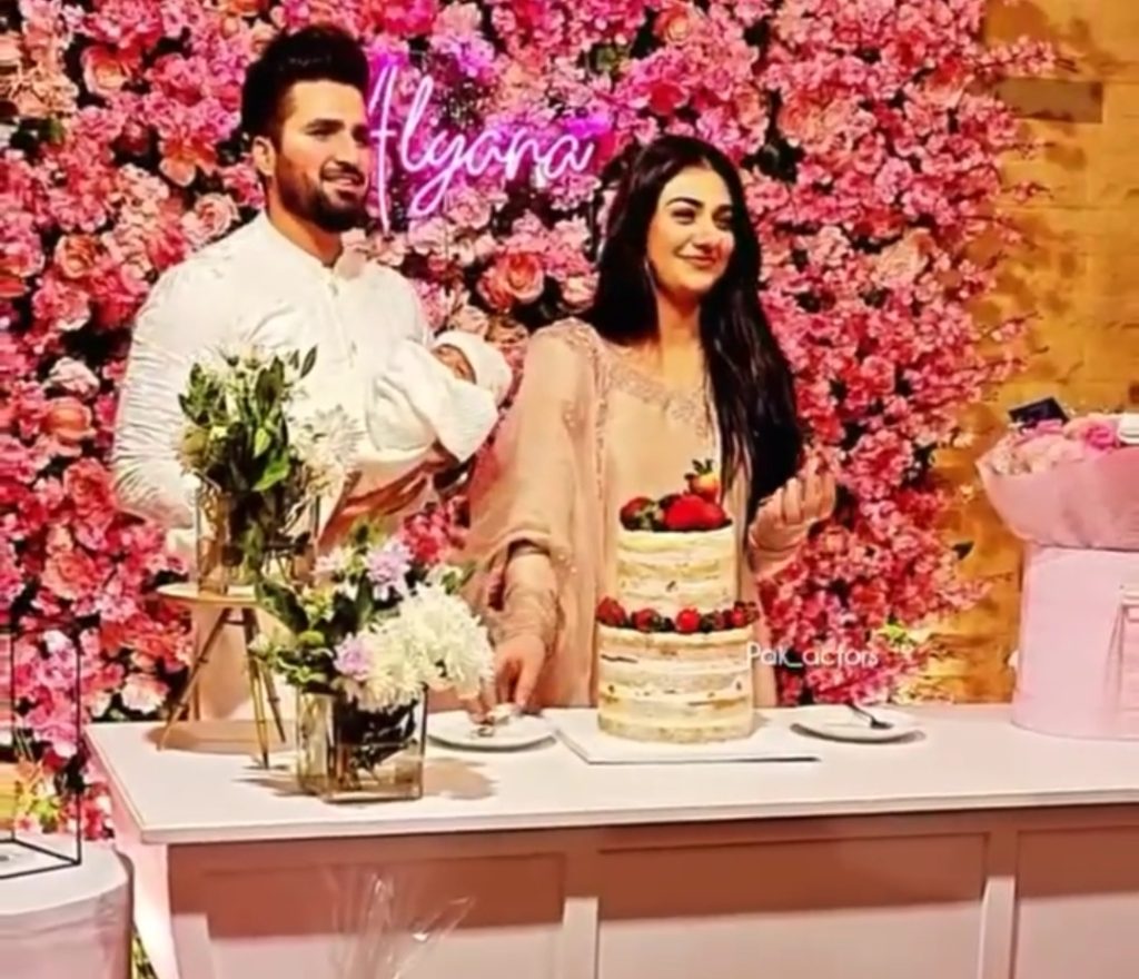 Sarah Khan, Falak Shabir host extravagant Aqiqah ceremony for daughter Alyana