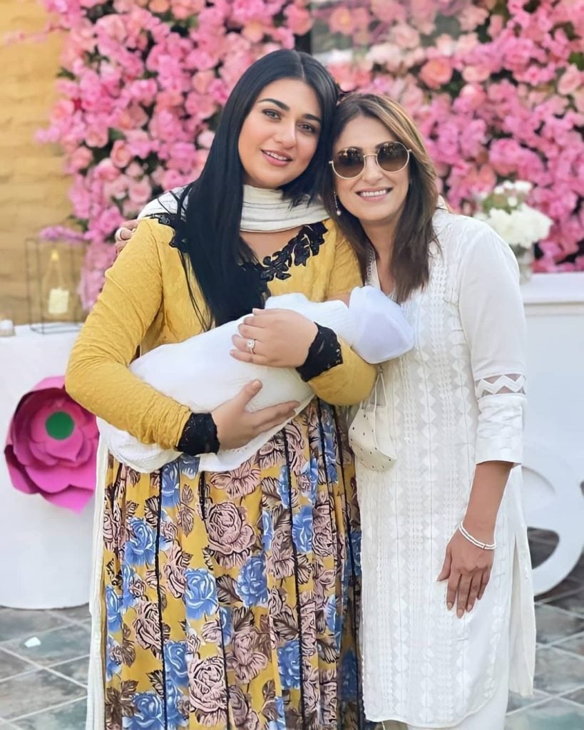 Sarah Khan, Falak Shabir host extravagant Aqiqah ceremony for daughter Alyana