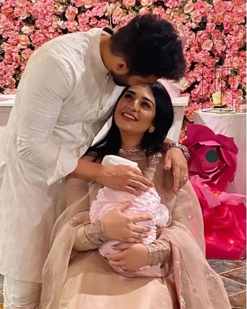 Sarah Khan, Falak Shabir host extravagant Aqiqah ceremony for daughter Alyana