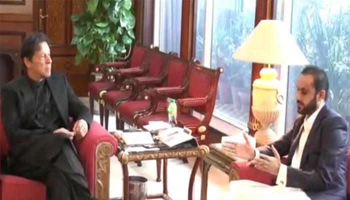 وزیراعظم عمران خان سے وزیراعلیٰ بلوچستان عبدالقدوس بزنجو کی ملاقات