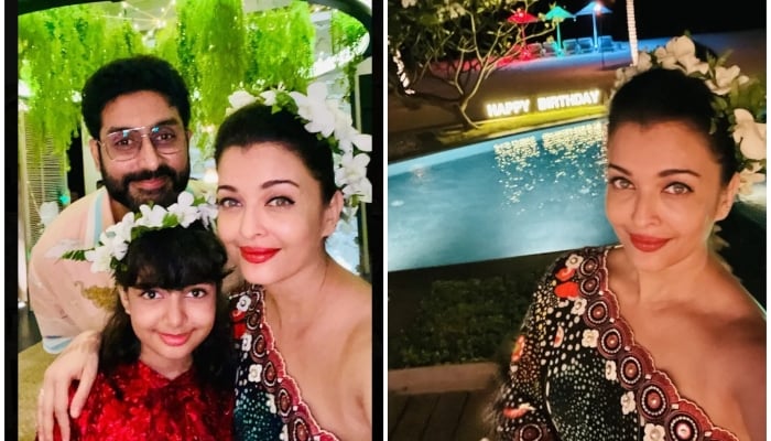 Inside Aishwarya Rai’s poolside birthday bash with husband Abhishek, daughter Aaradhya