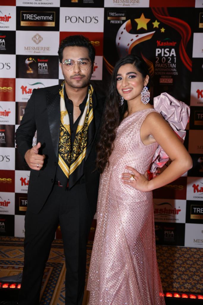 Pakistani celebrities grace the red carpet at PISA 2021