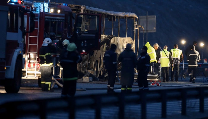 Bulgaria bus fire kills 45
