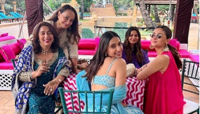 Alia Bhatt stuns in gorgeous pink outfit for bestie Anushka Ranjan's mehendi 