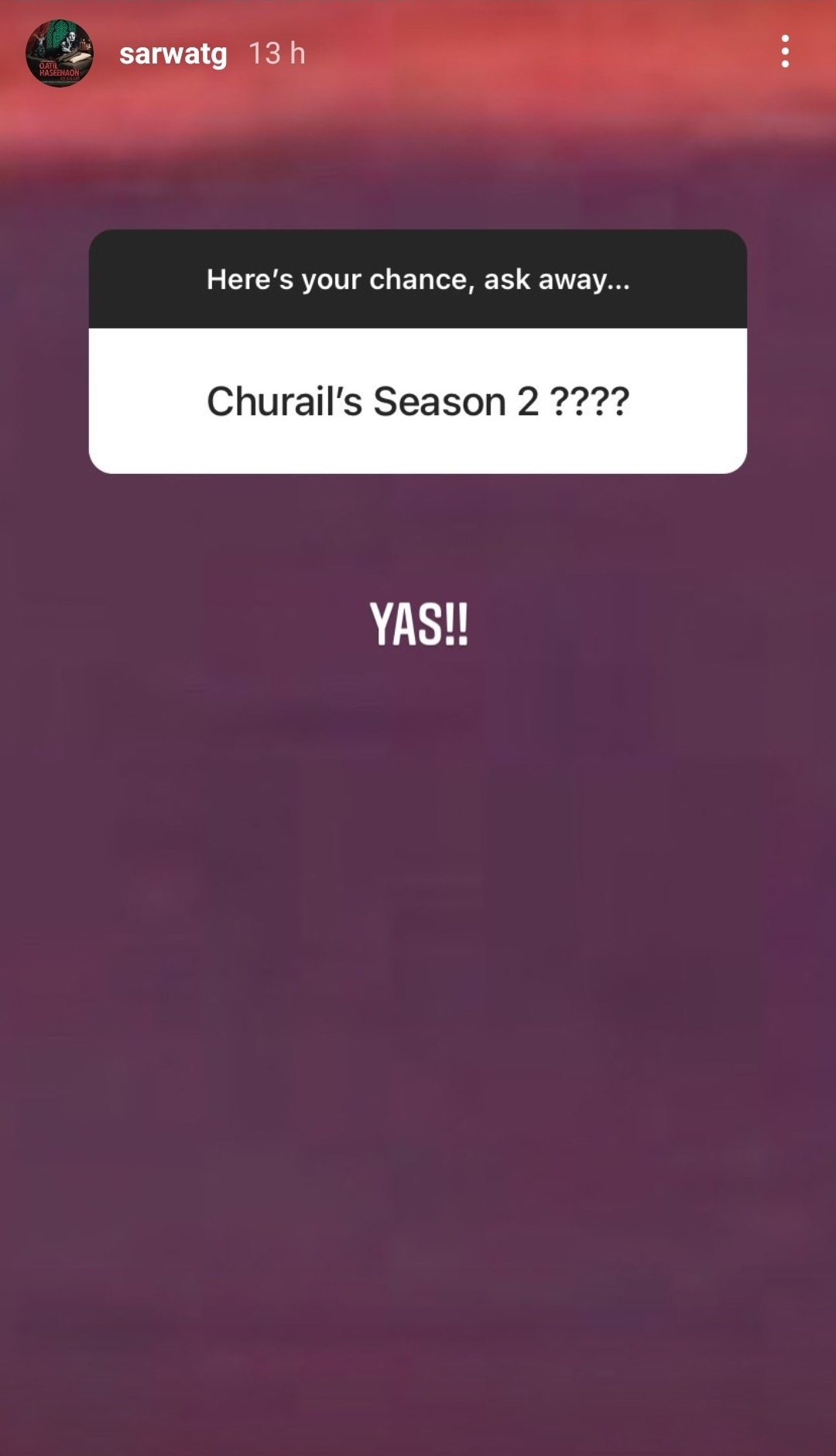 Sarwat Gilani confirms ‘Churails’ season 2 in Q&A session on Instagram