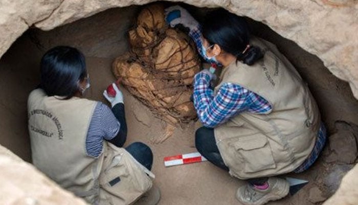 پیرو میں 800 سال قدیم ممی دریافت