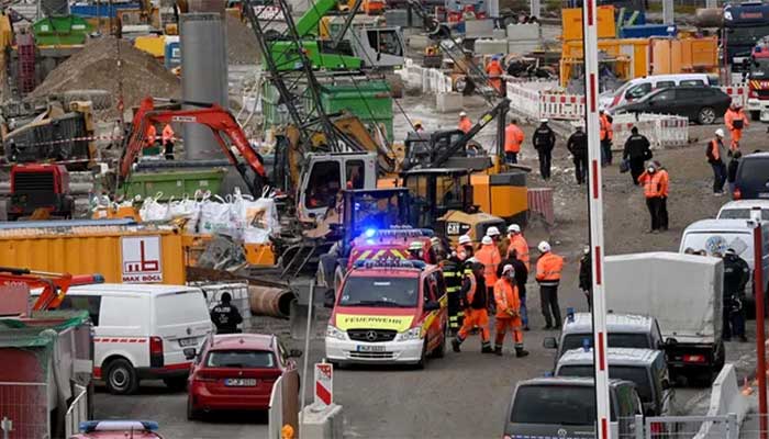 جرمنی: میونخ میں دوران ڈرلنگ پرانے بم کا دھماکا، تین افراد زخمی