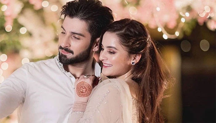 Aiman Khan, Muneeb Butt make fond memories at recent wedding 