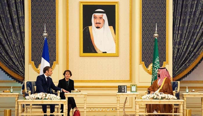 فرانسیسی صدر کا ایک روزہ دورہ سعودی عرب