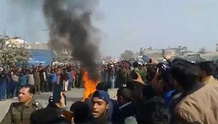 پریانتھا کو بچانے کی کوشش کرنے والے دوسرے شخص کا پولیس سے رابطہ