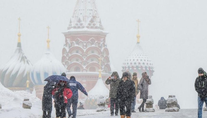 روس میں شدید سردی، 128 سالہ ریکارڈ ٹوٹ گیا