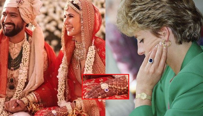 کترینہ کی شادی کی انگوٹھی کی قیمت سات لاکھ سے زائد ہے