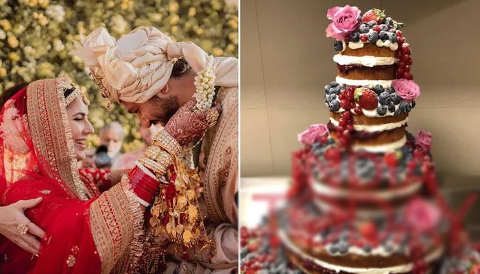 کترینہ اور وکی کی شادی کے کیک کی تیاری میں کتنے گھنٹے لگے؟
