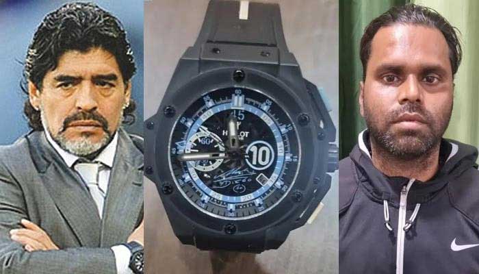 میرا ڈونا کی دبئی سے قیمتی گھڑی چرانے والے چور کو بھارت میں گرفتار کرلیا گیا