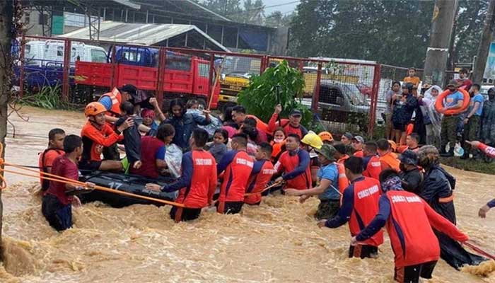 فلپائن میں سمندری طوفان سے تباہی، 12 افراد ہلاک