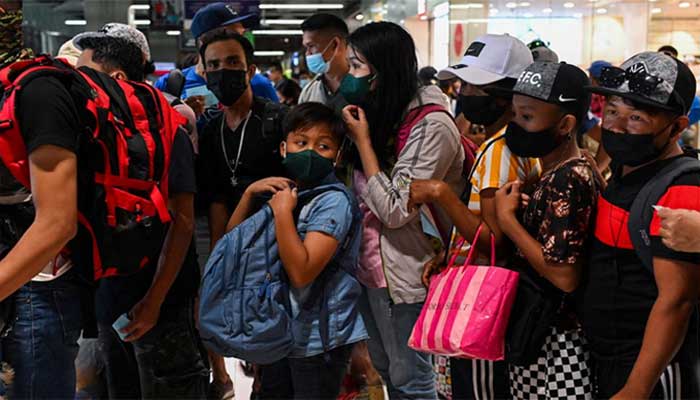 فلپائن میں اومی کرون ویرینٹ رپورٹ ہونے پر پابندیوں میں سختی کا اعلان