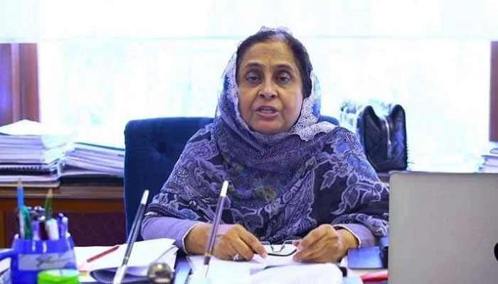 وزیرِ صحت سندھ عذرا پیچوہو —فائل فوٹو