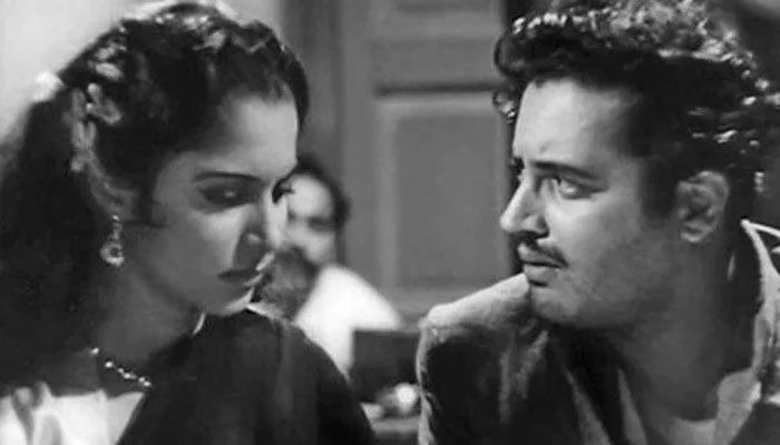 Guru Dutt and Waheeda Rehman