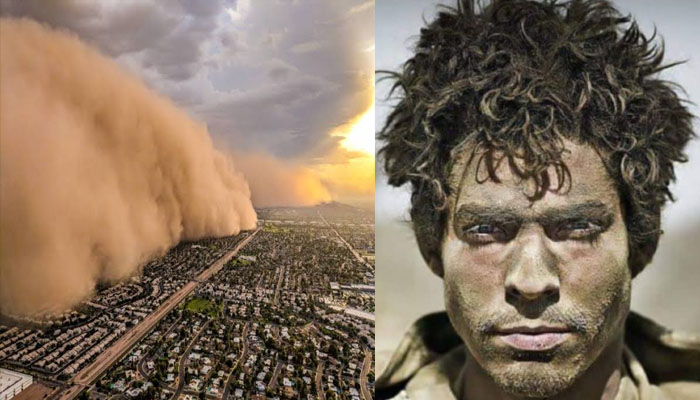 کراچی میں ’مٹی کے طوفان‘ کے بعد ٹوئٹر پر ’میم کا طوفان‘ آگیا